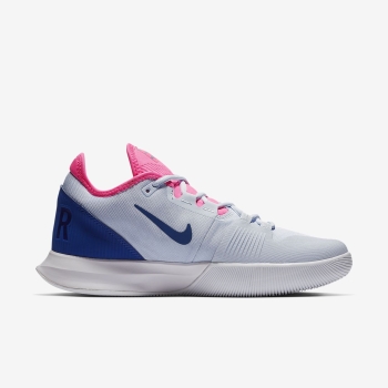 Nike Court Air Max Wildcard - Tennissko - Blå/Hvide/Pink/Indigo | DK-45390